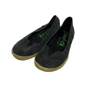 Blowfish Malibu canvas espadrille flats size 9